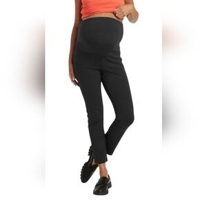 NEW Isabel Maternity Jeggings Women Large Crossover Back Pockets Stretch (L)